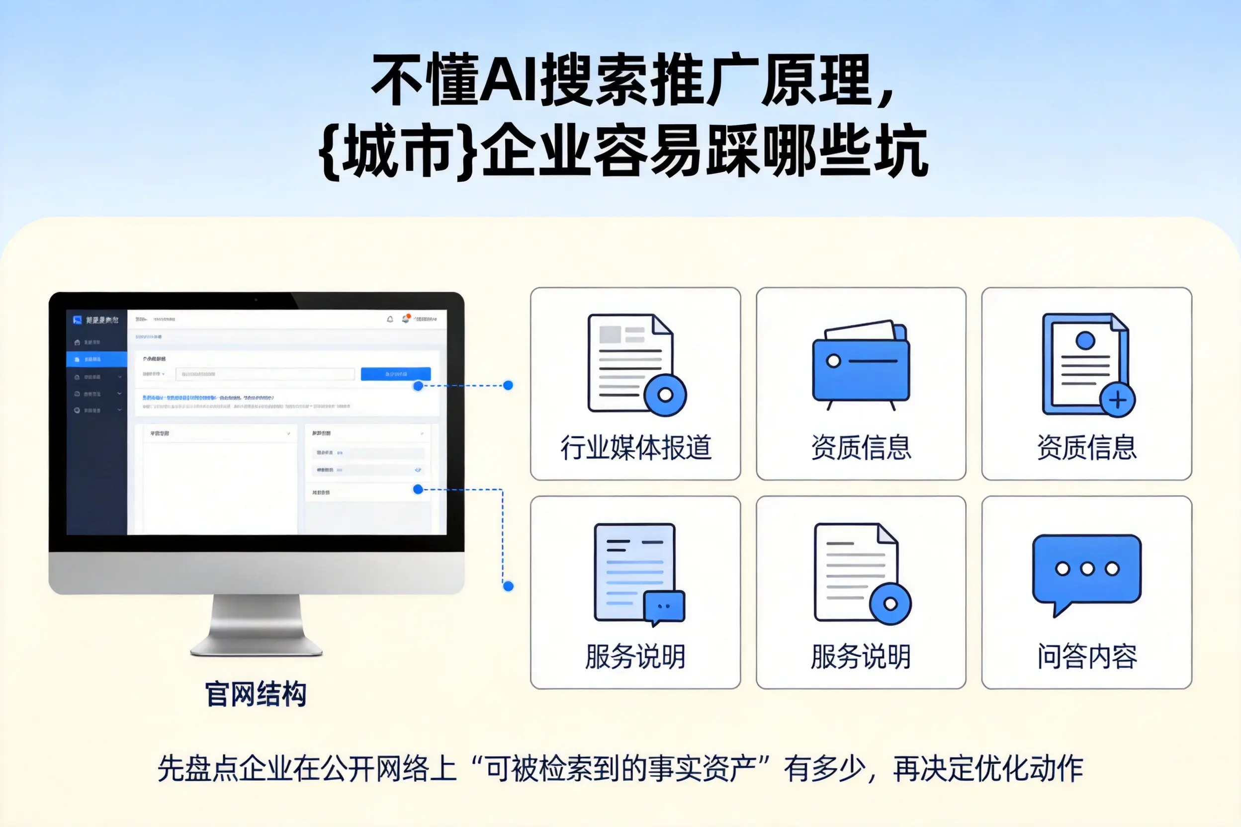 不懂AI搜索推广原理,焦作企业容易踩哪些坑