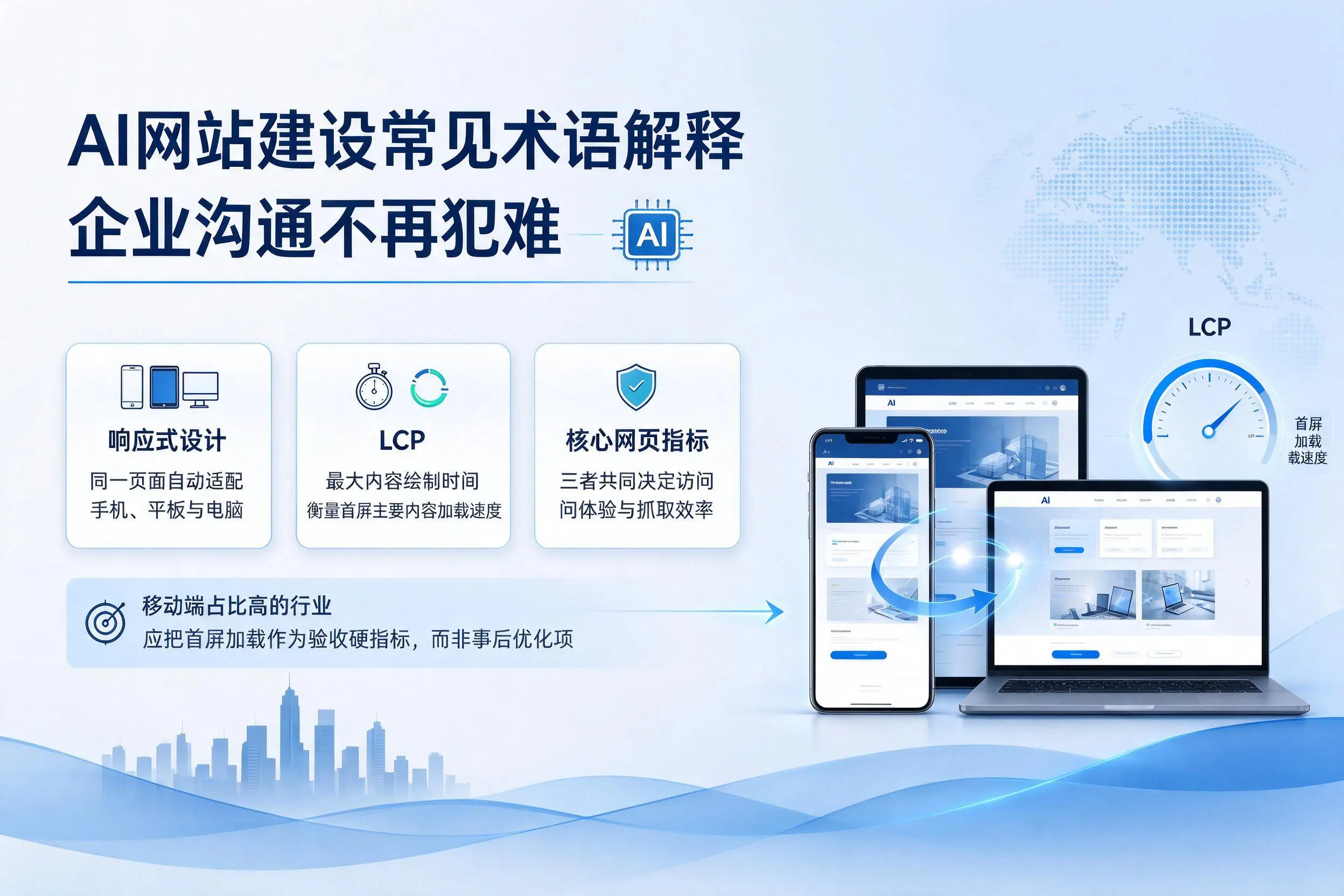 AI网站建设常见术语解释，焦作企业沟通不再犯难